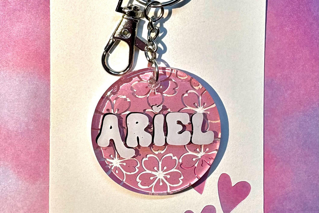 Custom Name 2 Inch Keychain