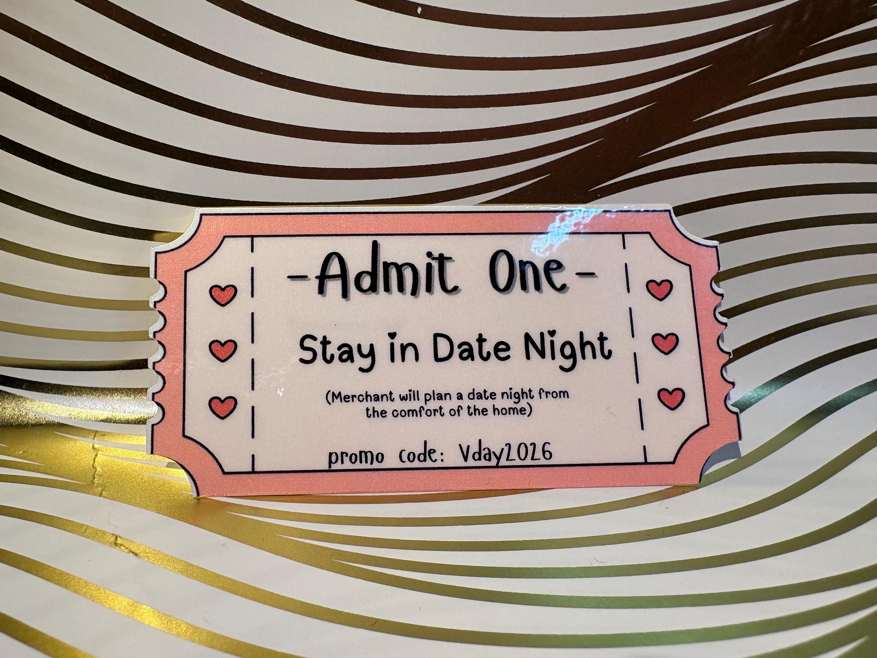 Valentine’s Day tickets gift