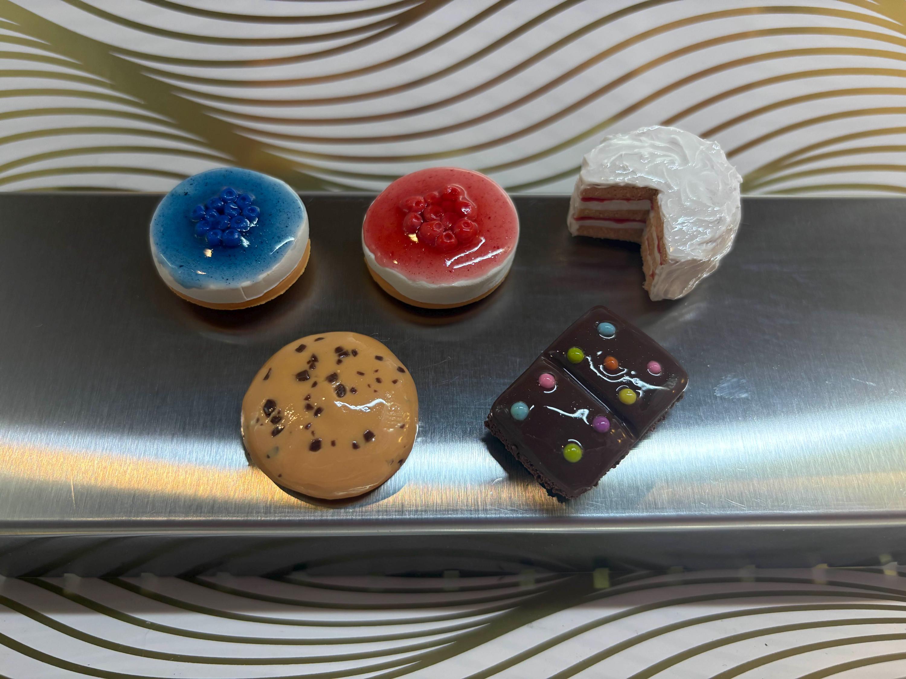 Set of Desert Food Themed Magnets