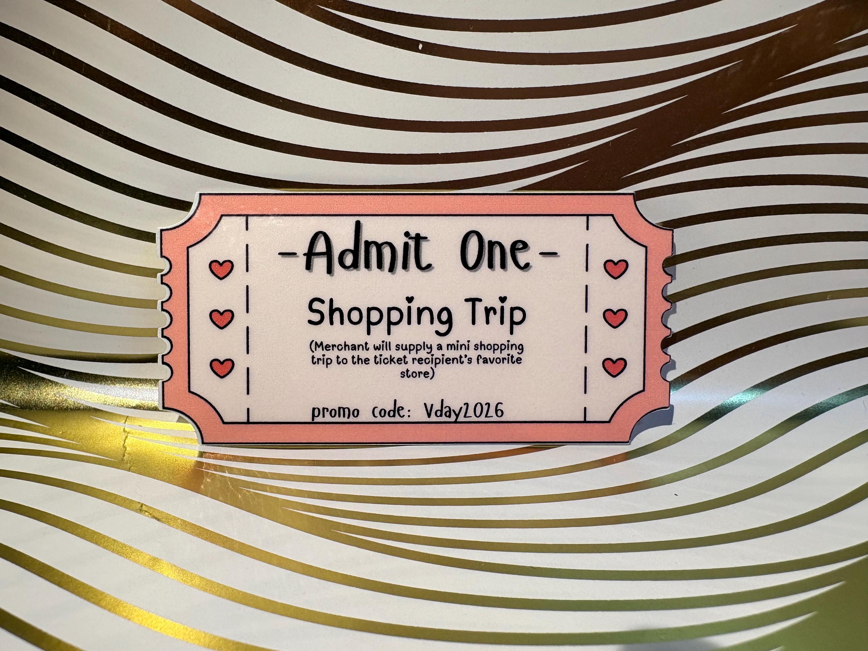 Valentine’s Day tickets gift