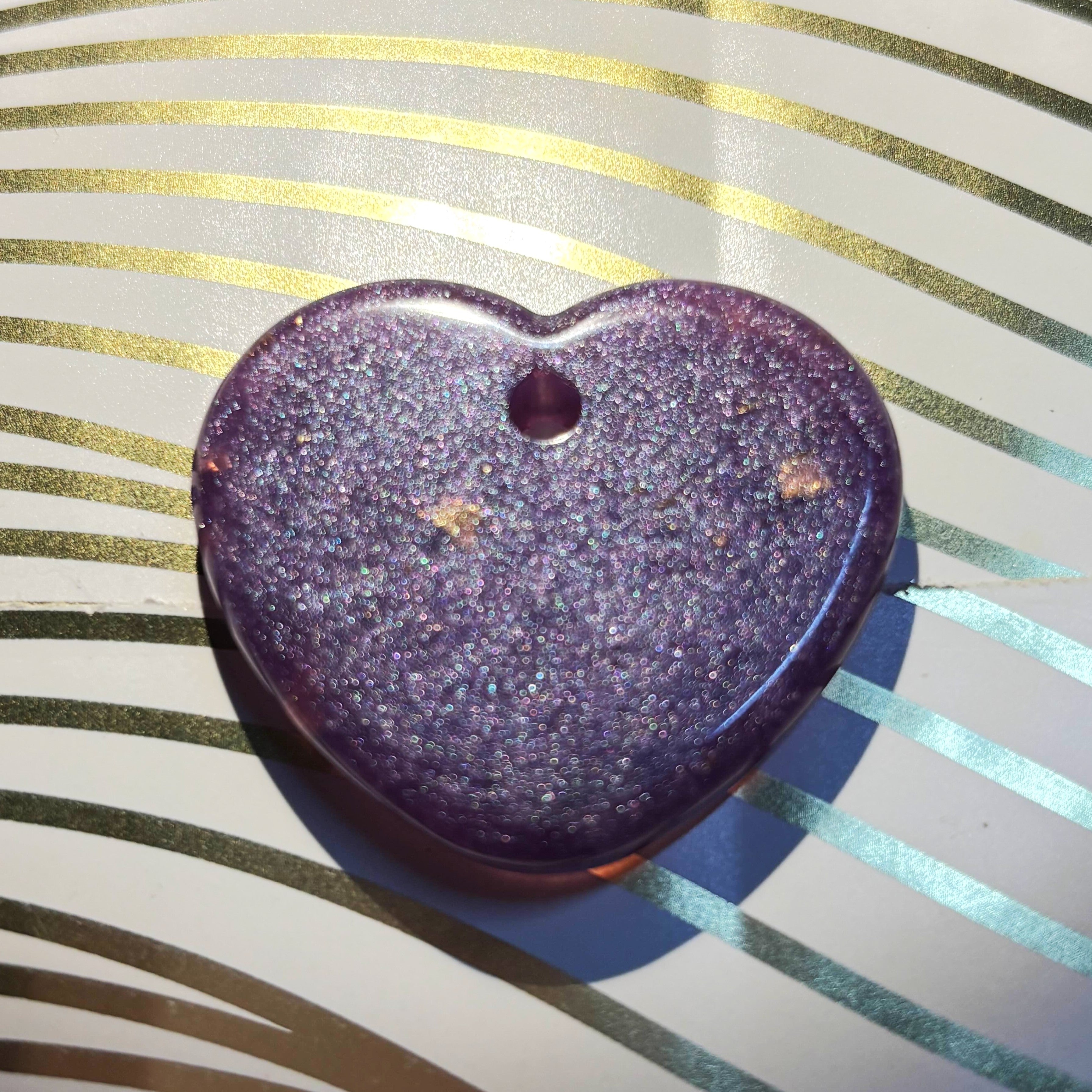 Heart Keychain with customizable text