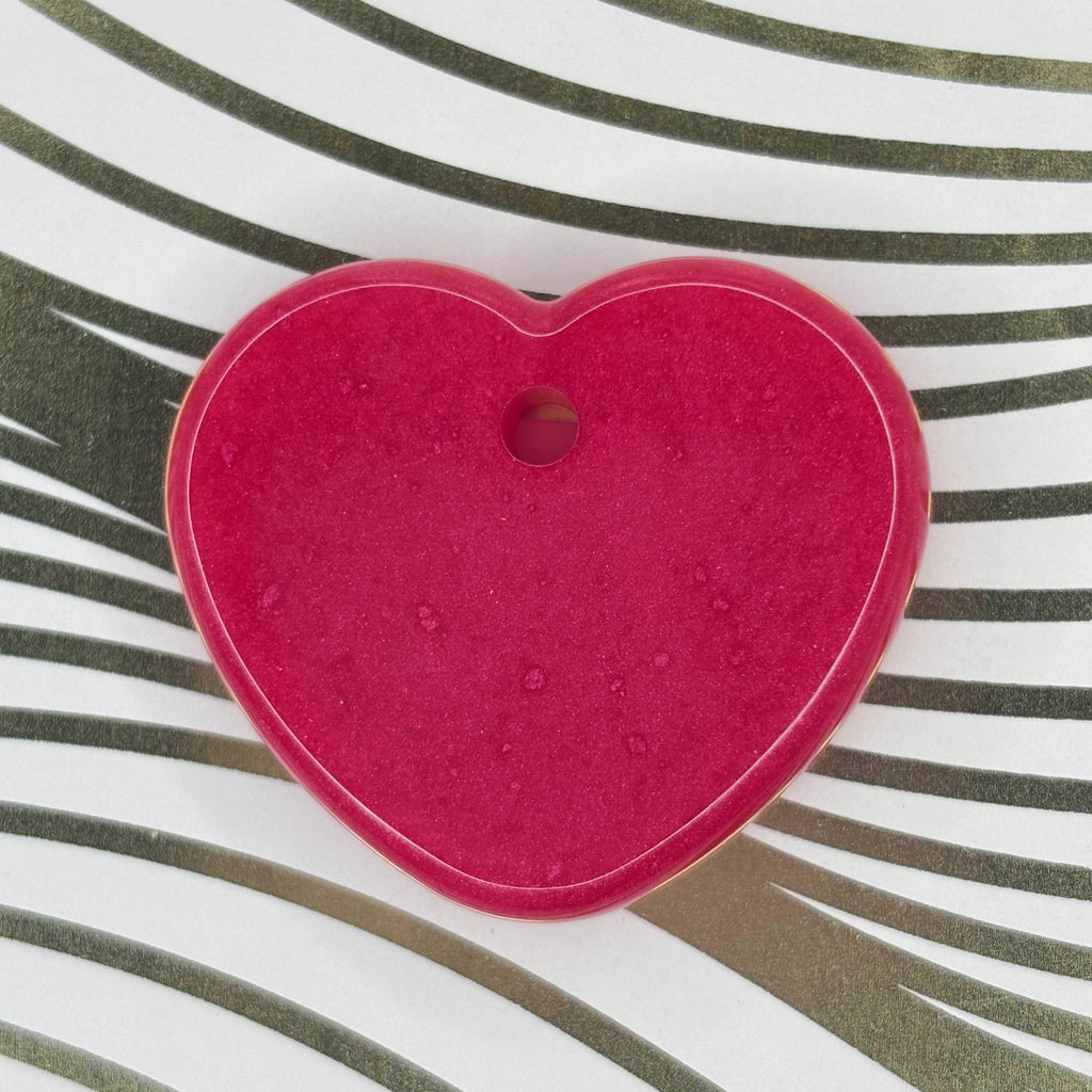 Heart Keychain with customizable text