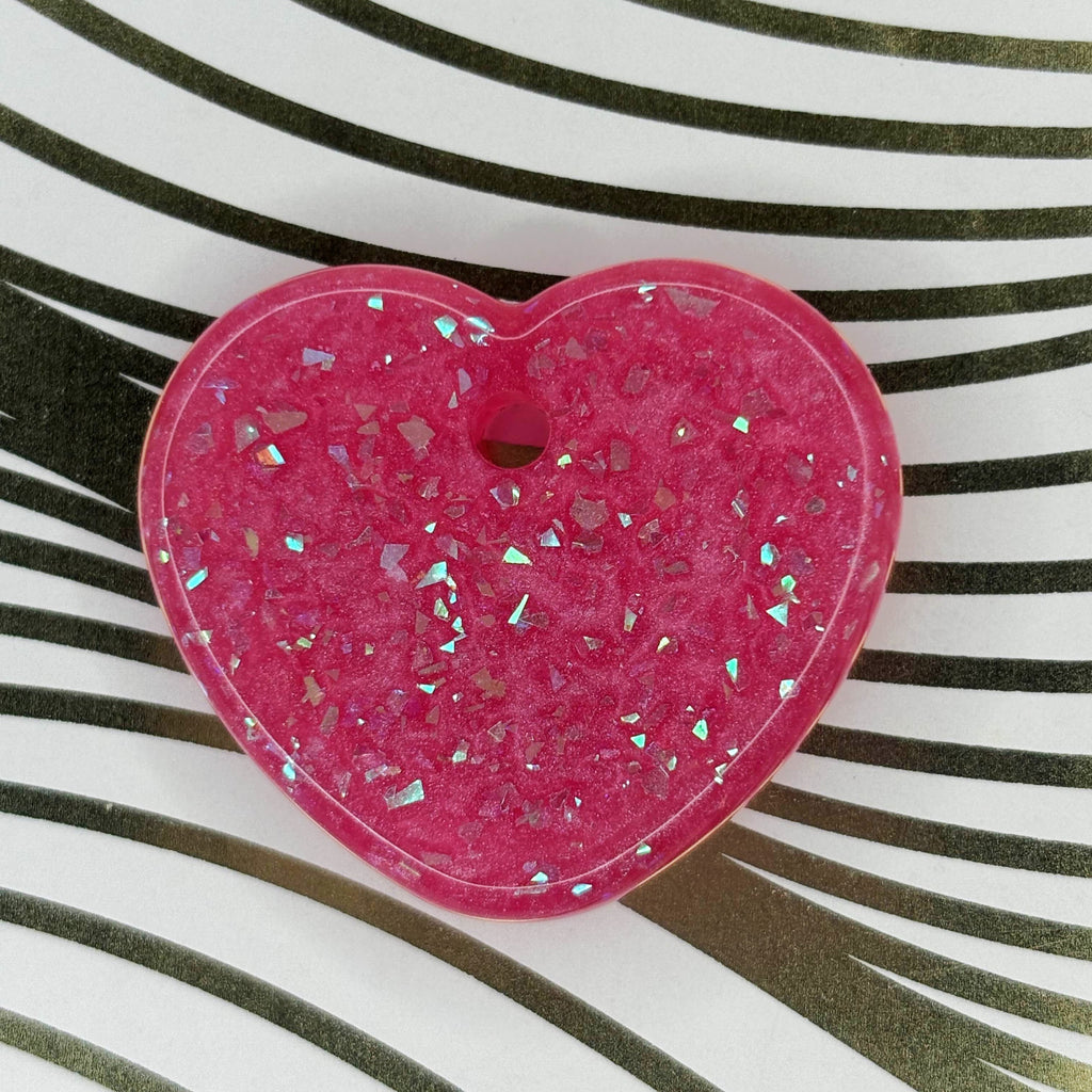 Heart Keychain with customizable text