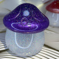 Resin Glitter Mushroom Jar