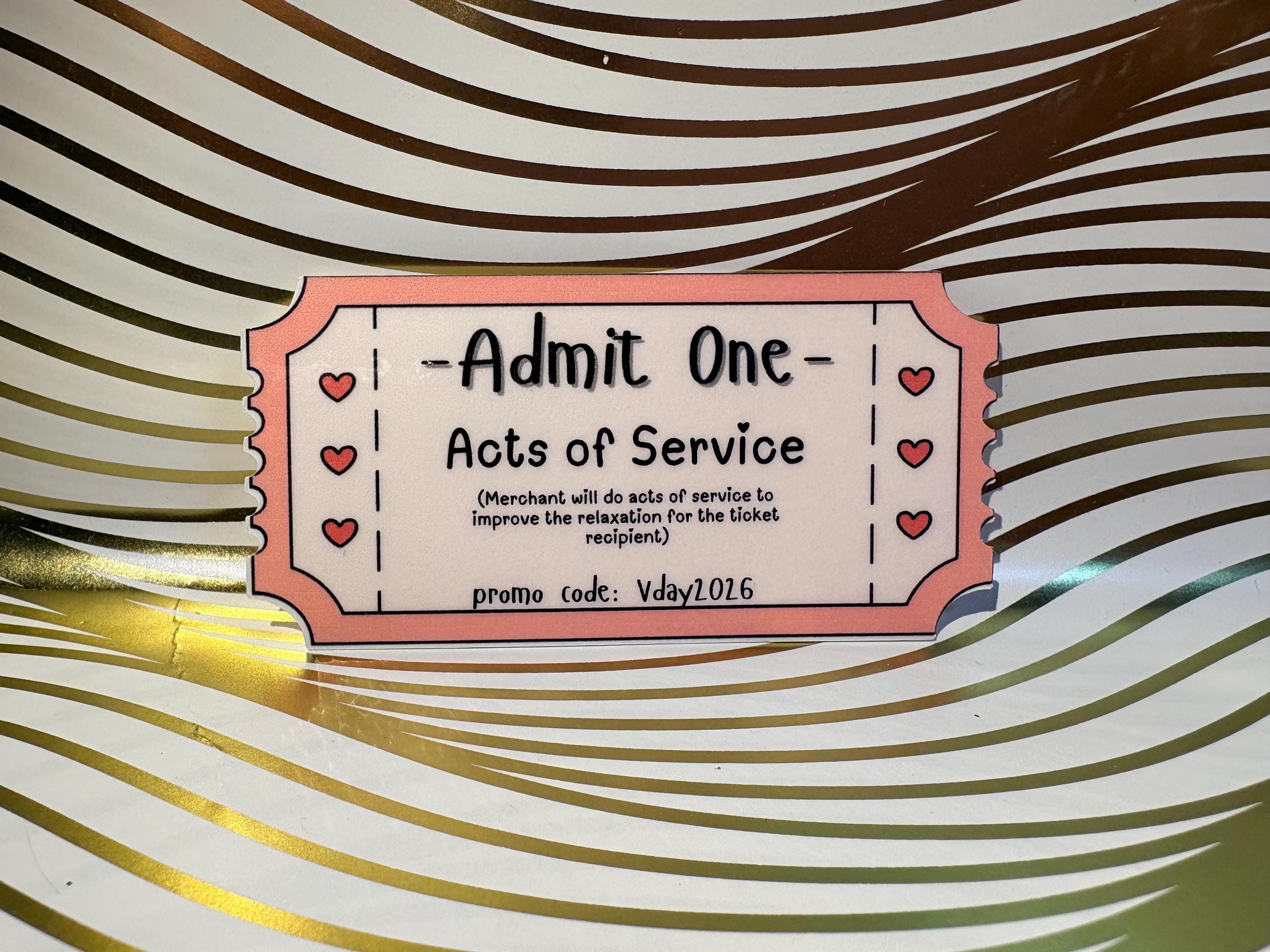 Valentine’s Day tickets gift