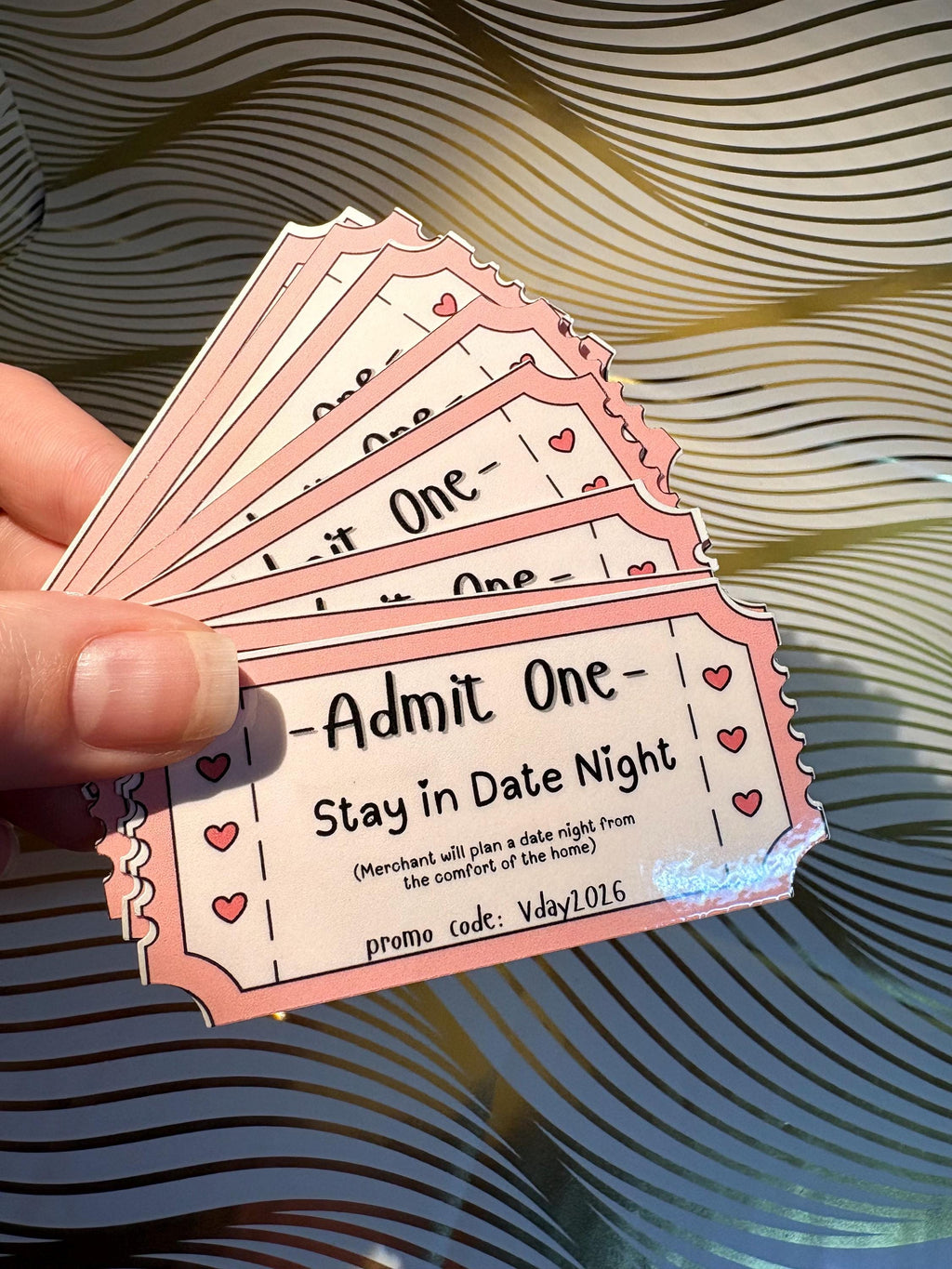 Valentine’s Day tickets gift