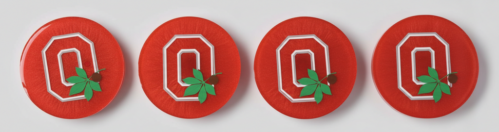 Ohio State themed Coasters